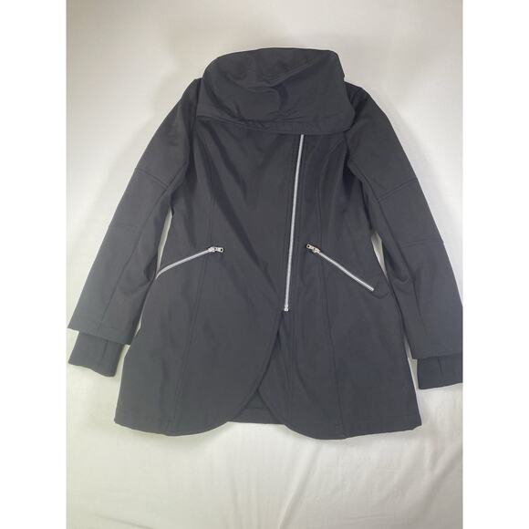 Jessica Simpson Black Softshell Jacket Women Size Medium - Picture 1 of 7